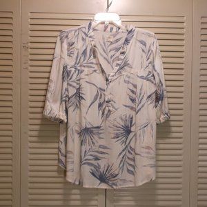 O 'Neill Tropical leaf Hentley Blouse COOL